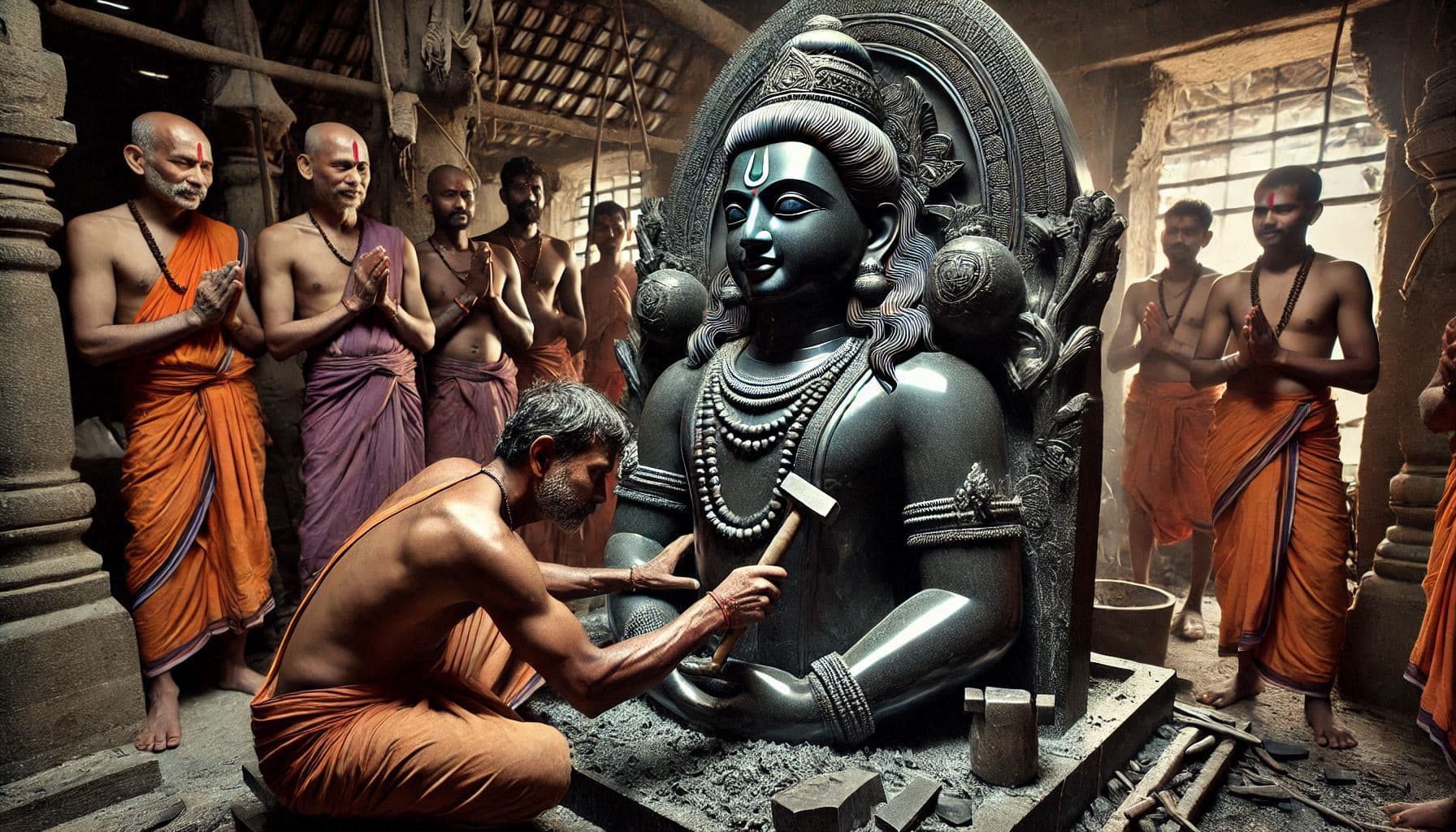 The Sculpting Process, A Labor of Love and Faith.