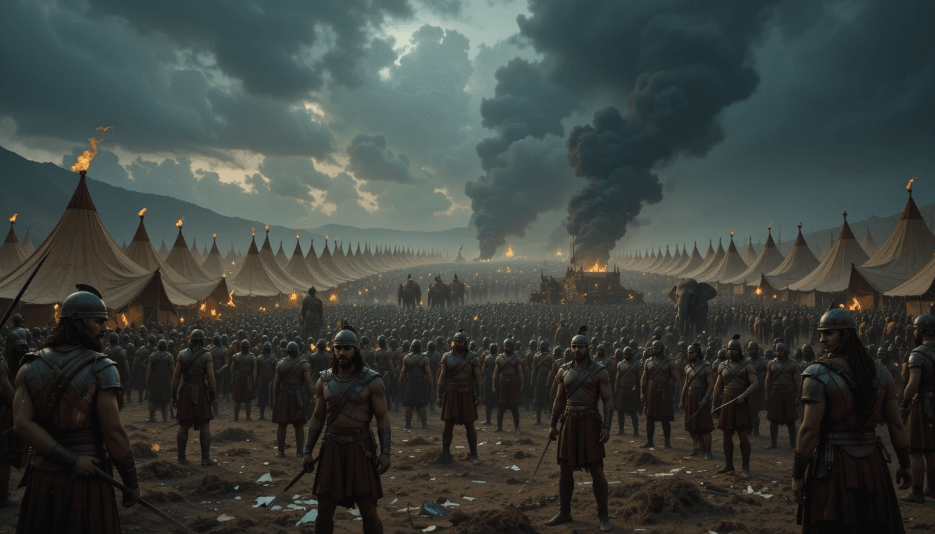The Kurukshetra War Begins.   