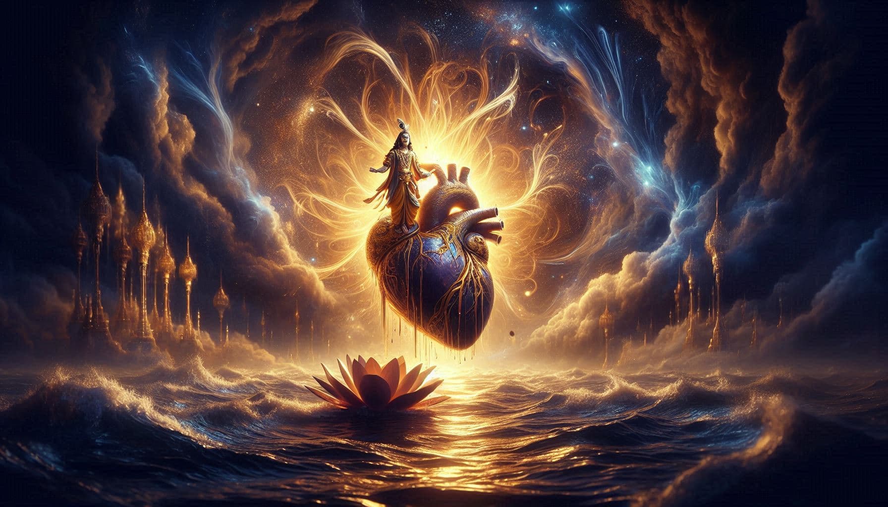 The Living Heart Hidden Within the Deity