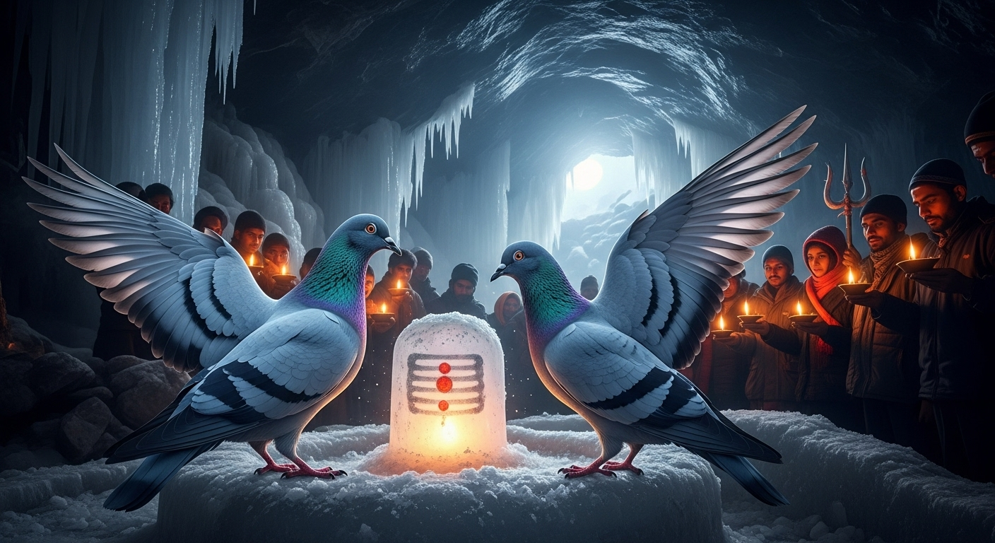 For Temple 2, Amarnath Cave Temple, Jammu & Kashmir.