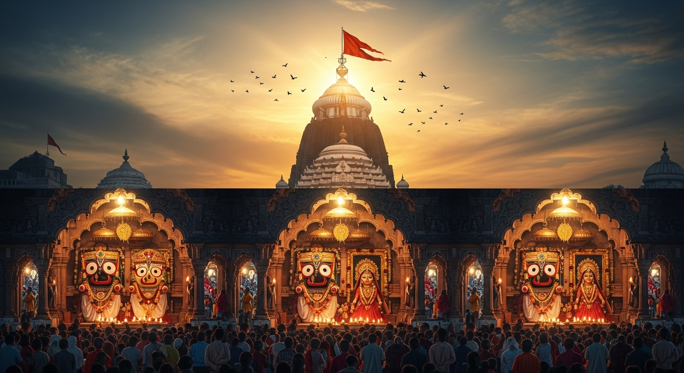 For Temple 9, Jagannath Temple Odisha.