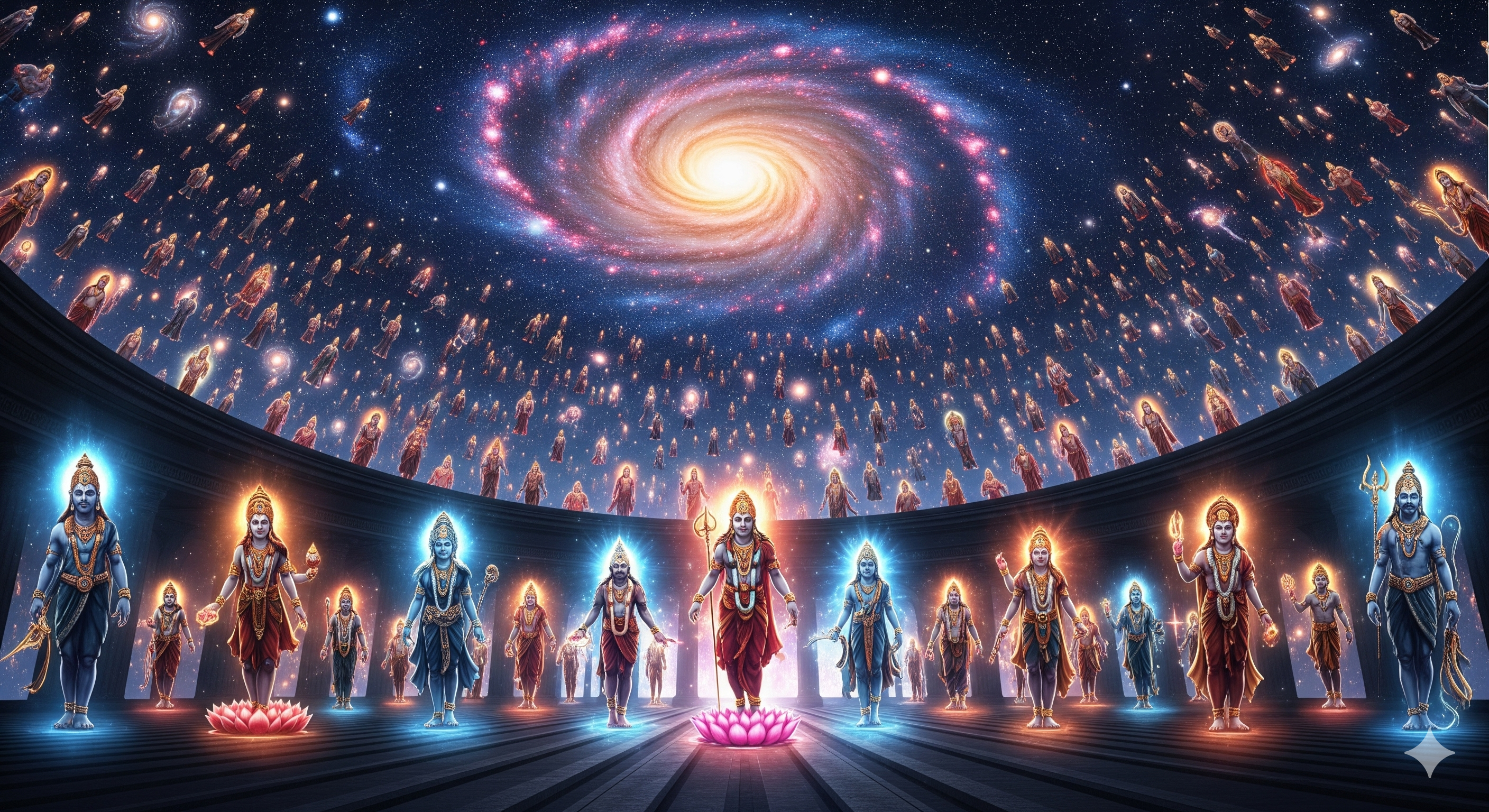 Local Beliefs, Living Gods, and the Expansion into Infinity.
