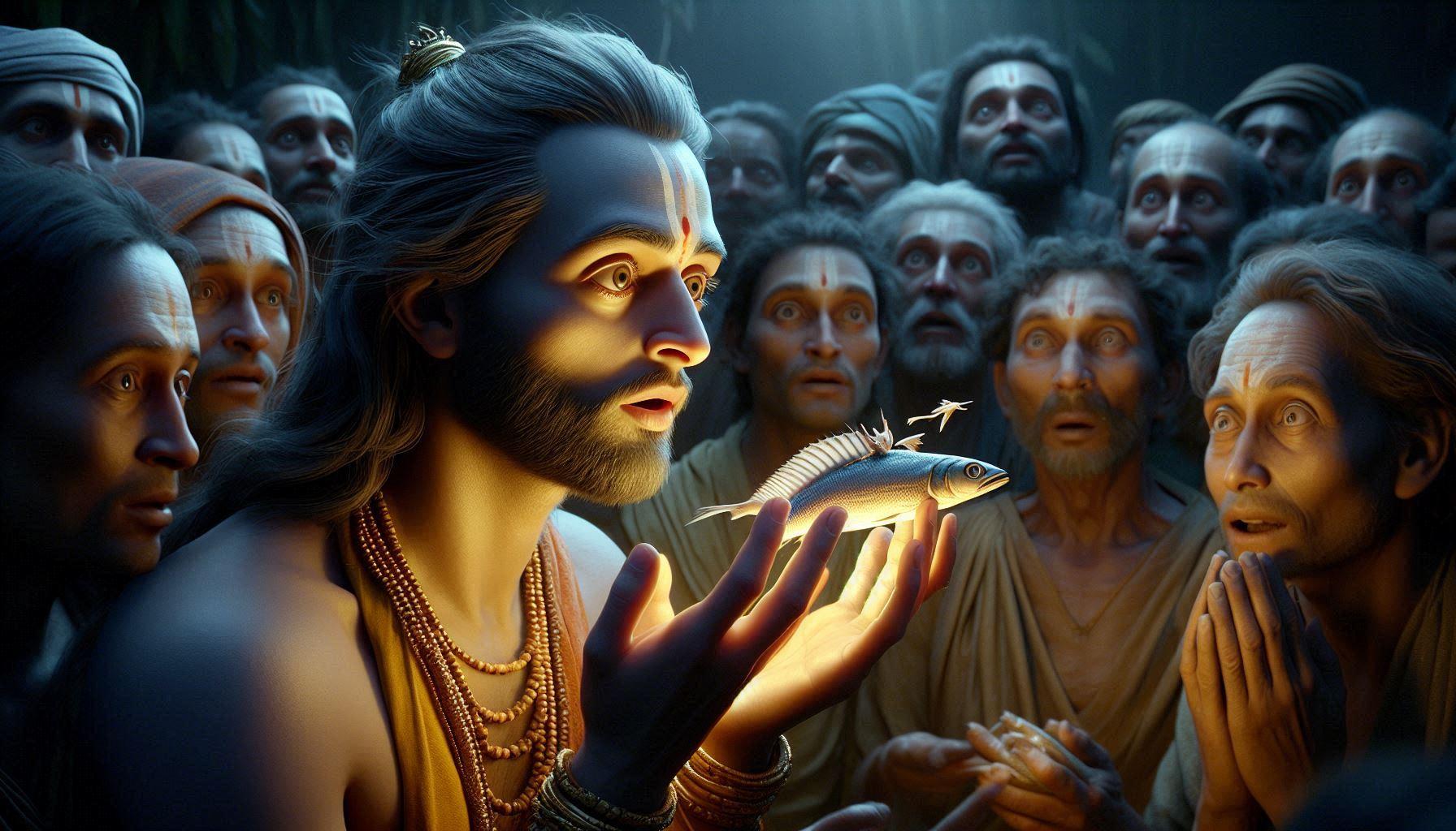 Matsyagandhi, the Fisher Princess.