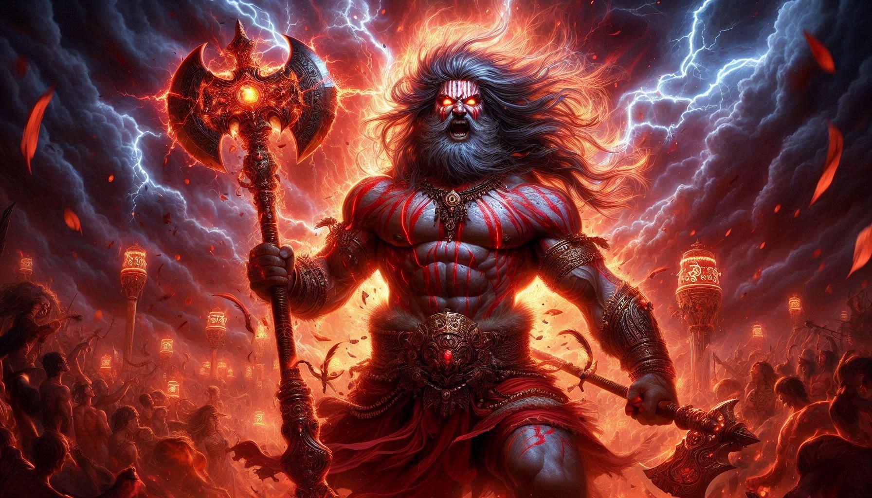 Bhishma Fights Parashurama