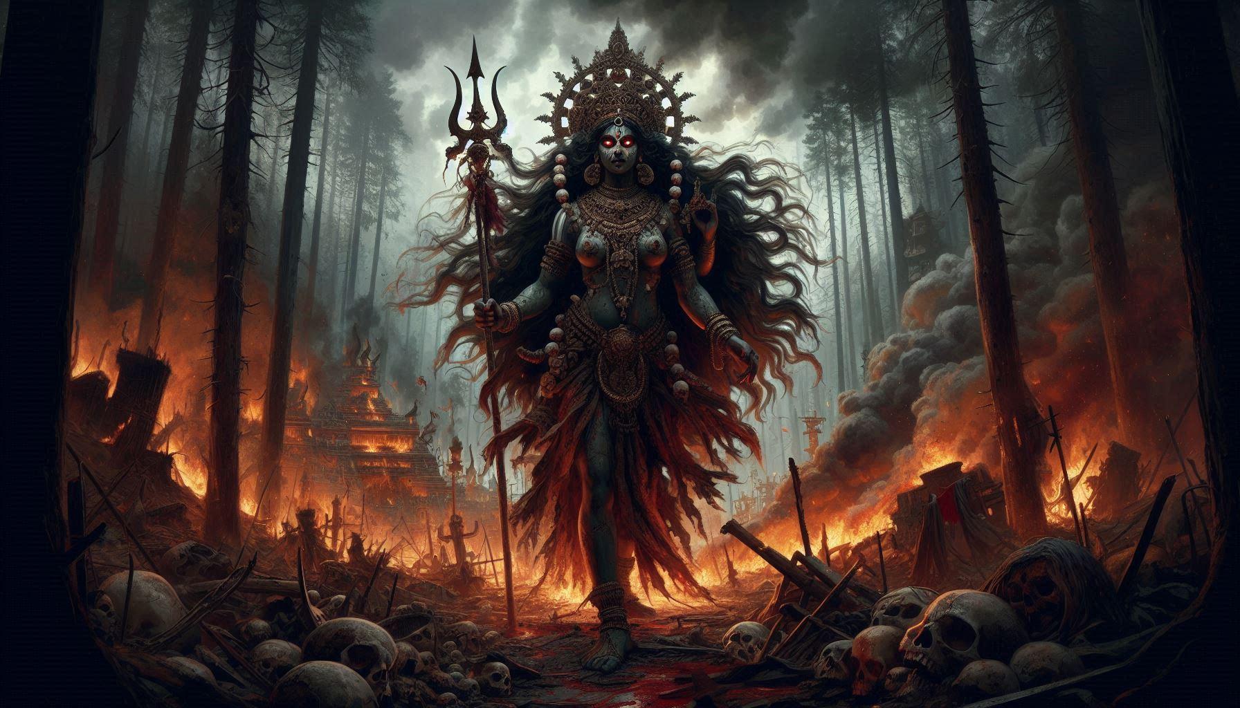 The Forbidden Entry of Goddess Kali, A Promise That Preserves Purity.