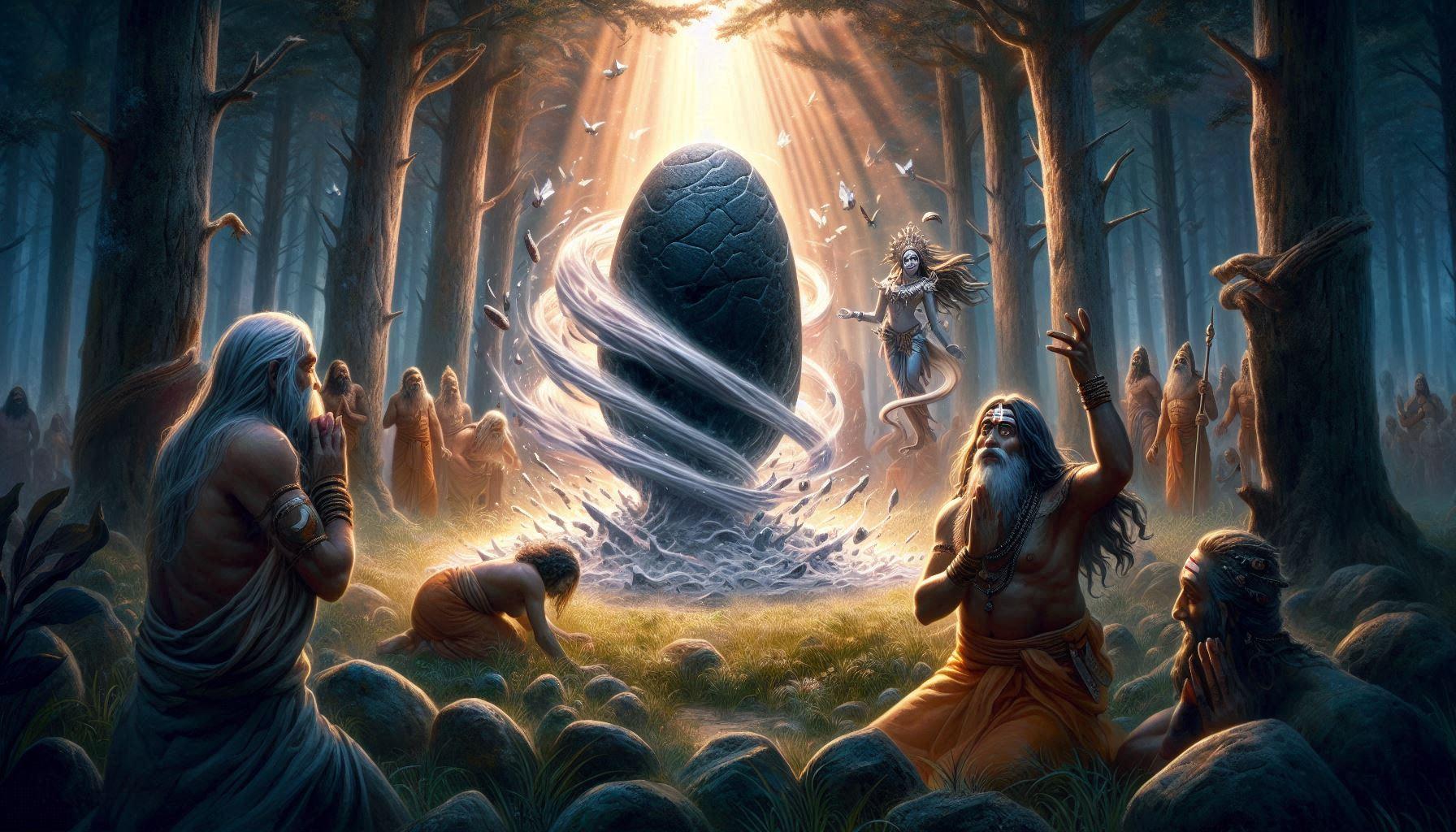 The Swayambhoo Linga, A God Who Rose From the Earth.