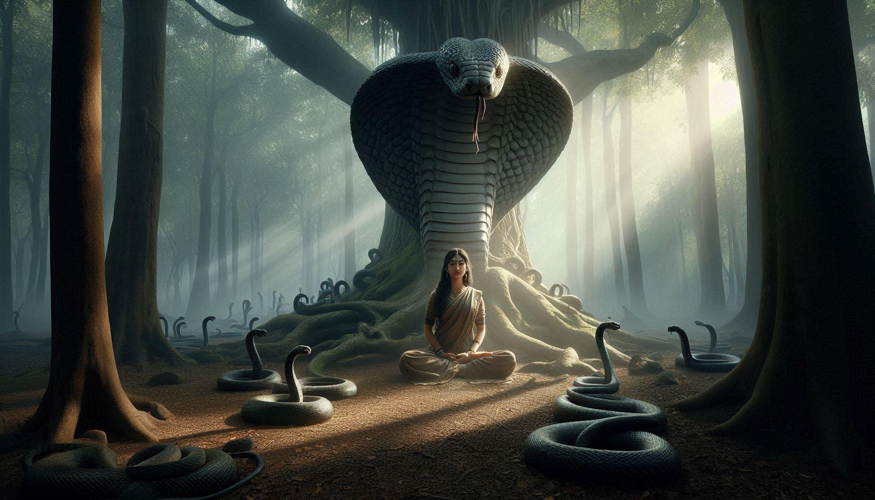 The Silent Matriarch, A Woman Priest Who Hears the Serpents.