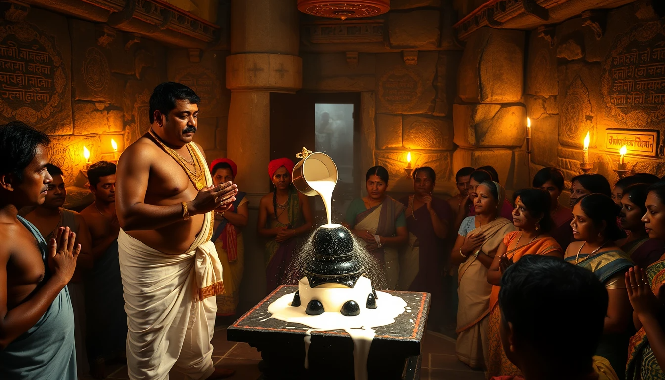 The Milk That Turns Blue Only During Rahu Kalam.