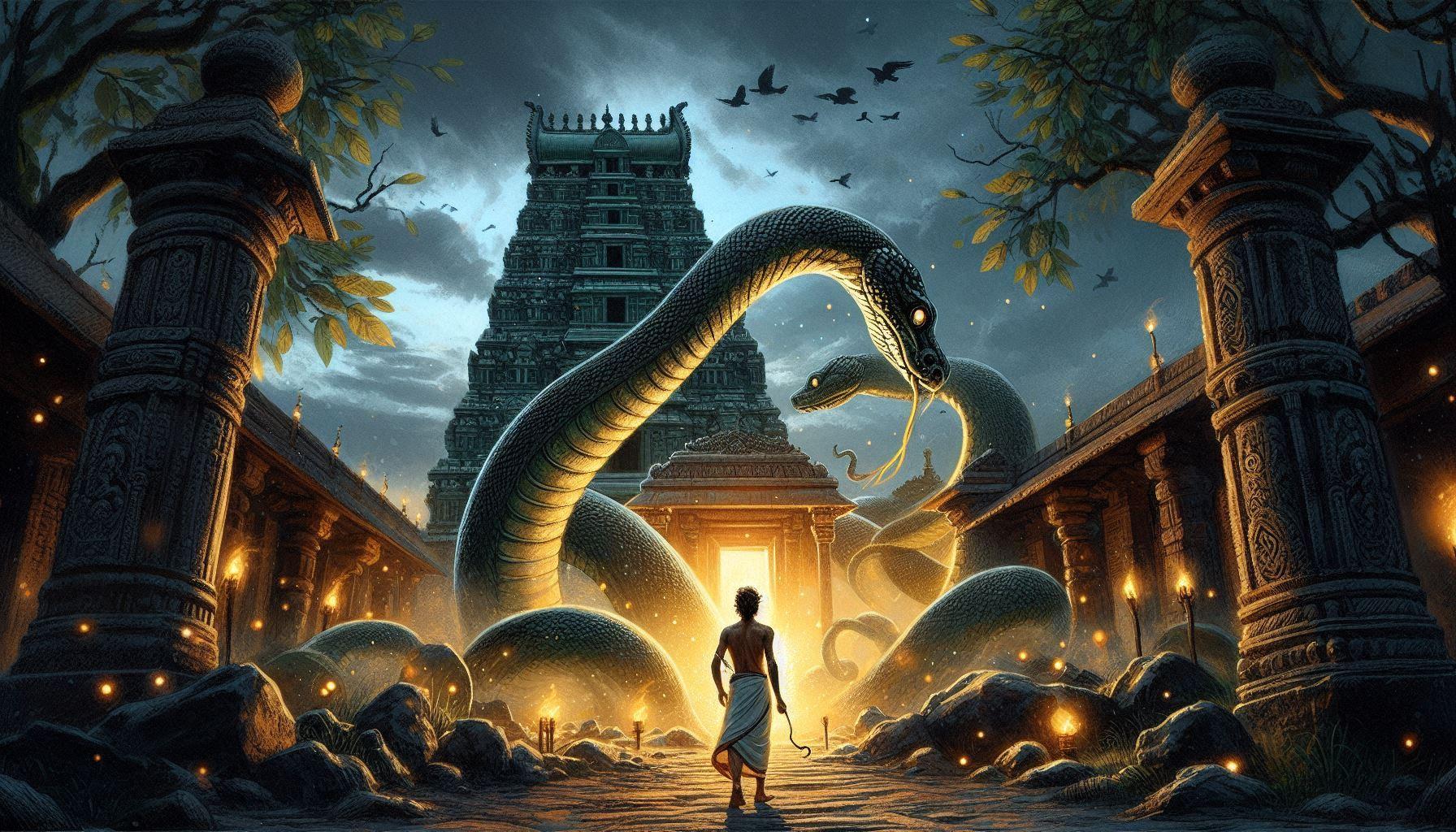 The Temple of Serpent Gods and Their Secret Worship.