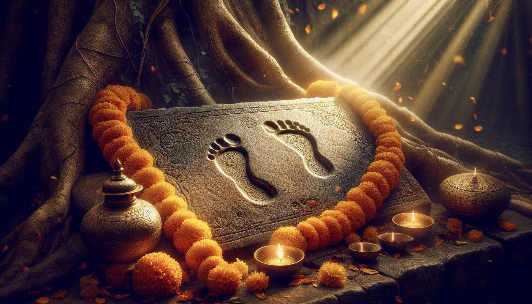 Sita Devi’s Foot Imprints