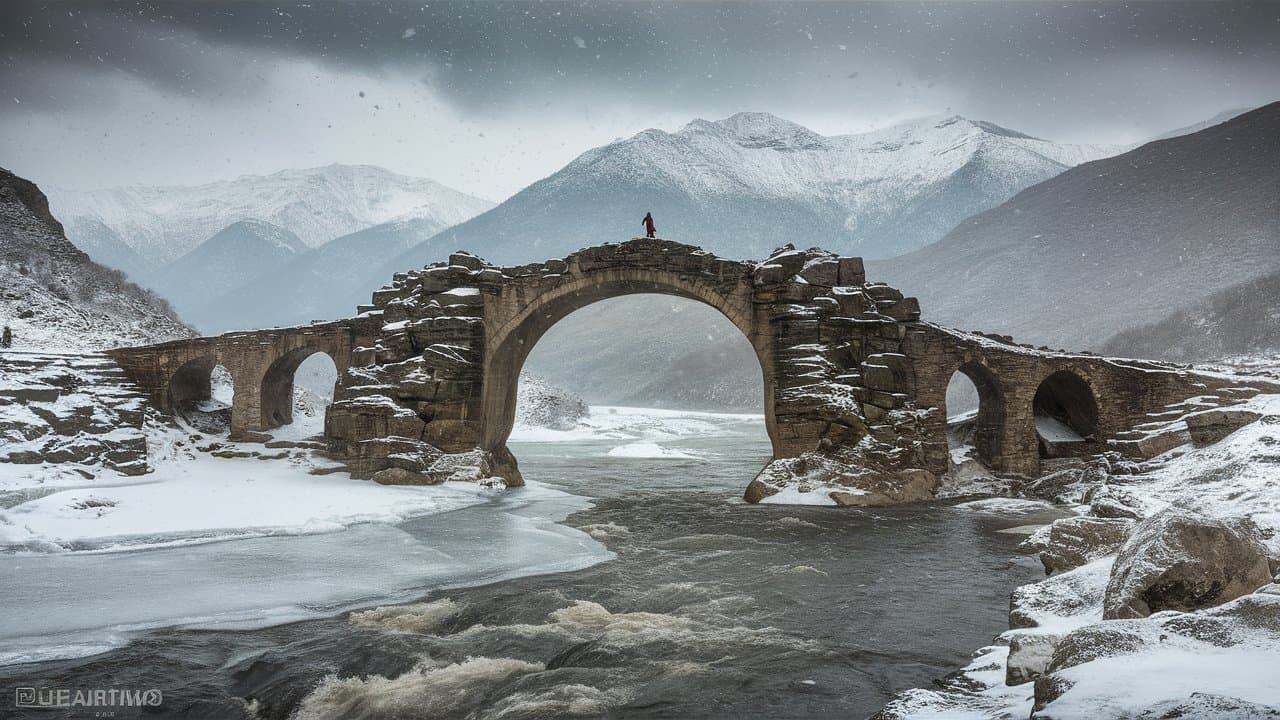 The Frozen Bhim Pul