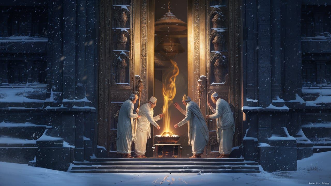 The Opening and Closing of the Temple