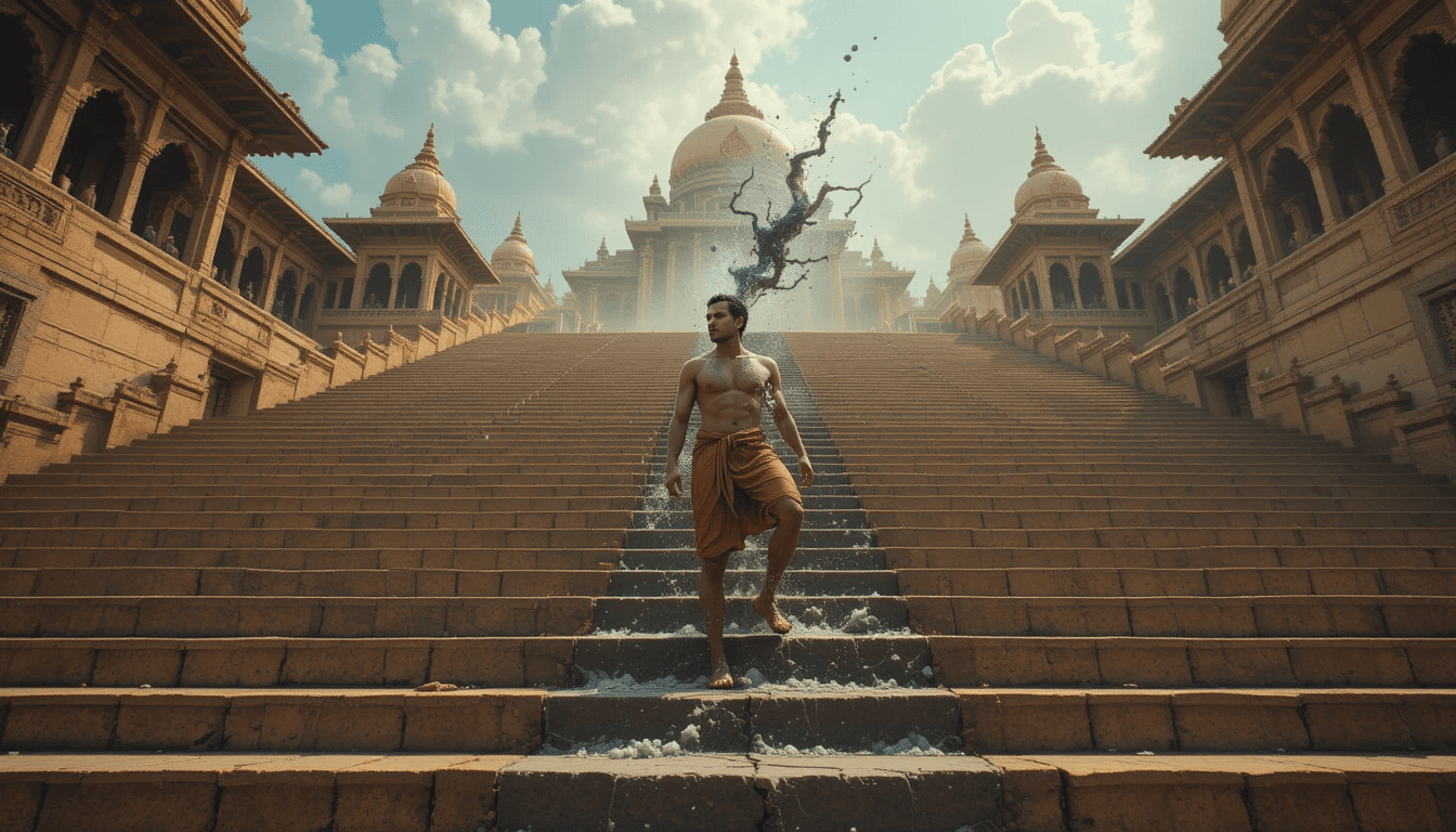 The Cursed Step of Mahishasura.