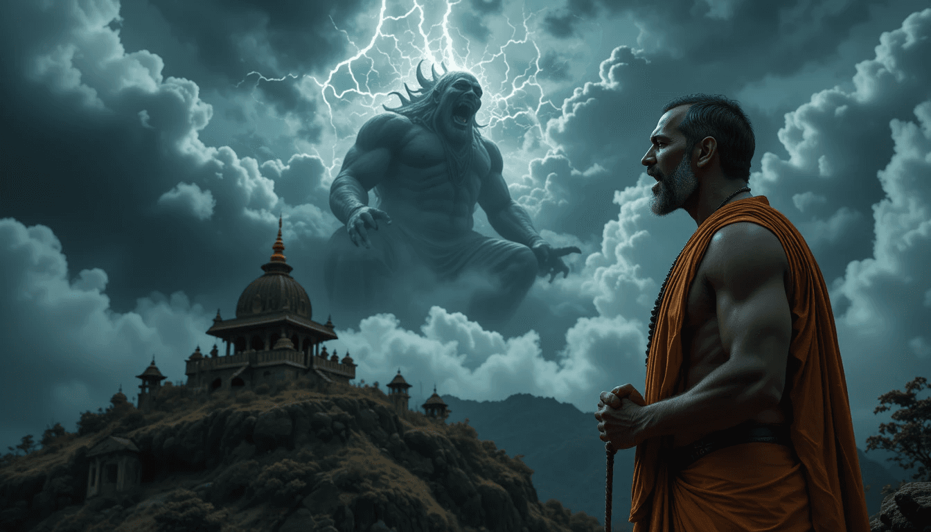 The Roars of Mahishasura at Midnight.