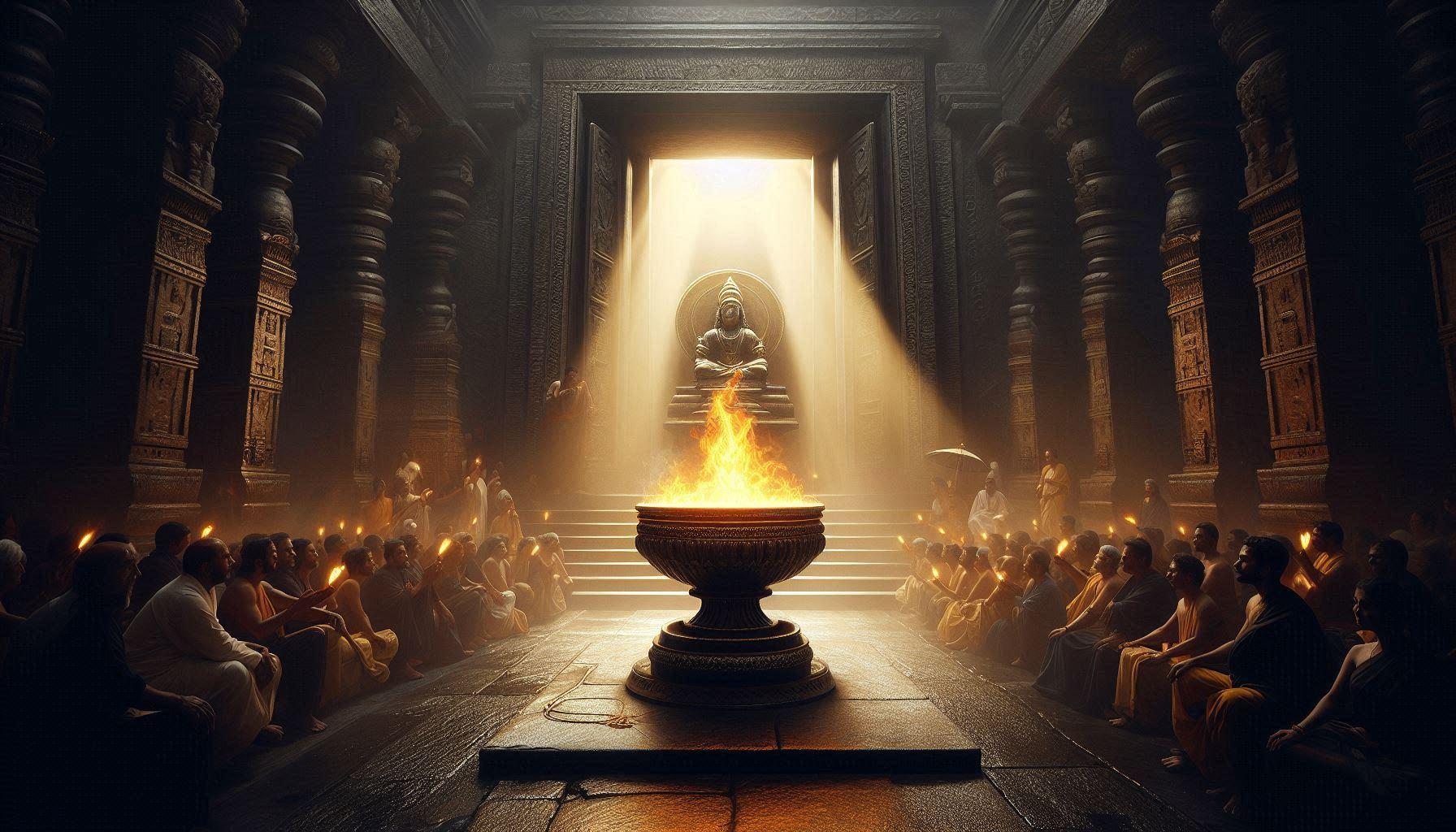 The Ever-Burning Lamp (Akhanda Deepa).