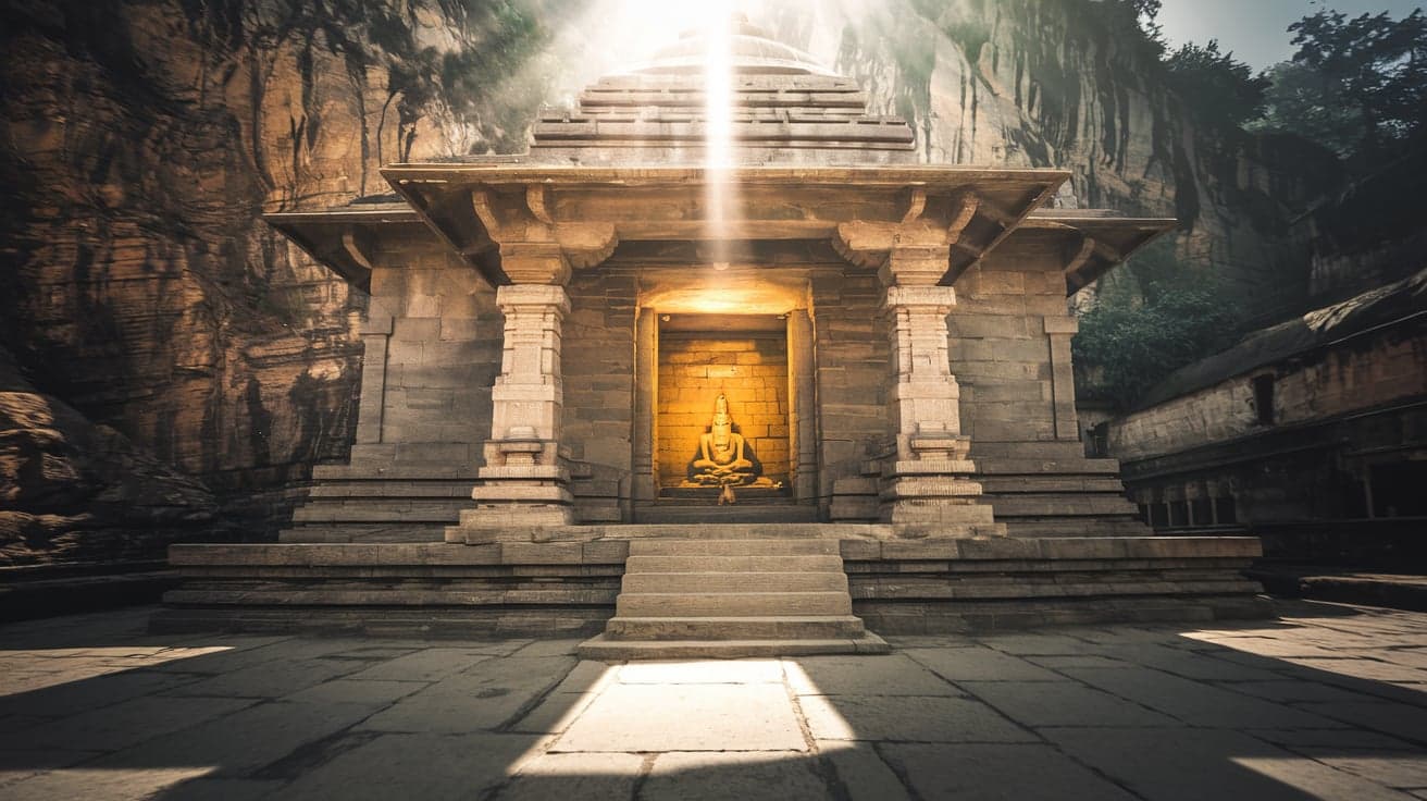 The Temple’s Alignment with Natural Forces.