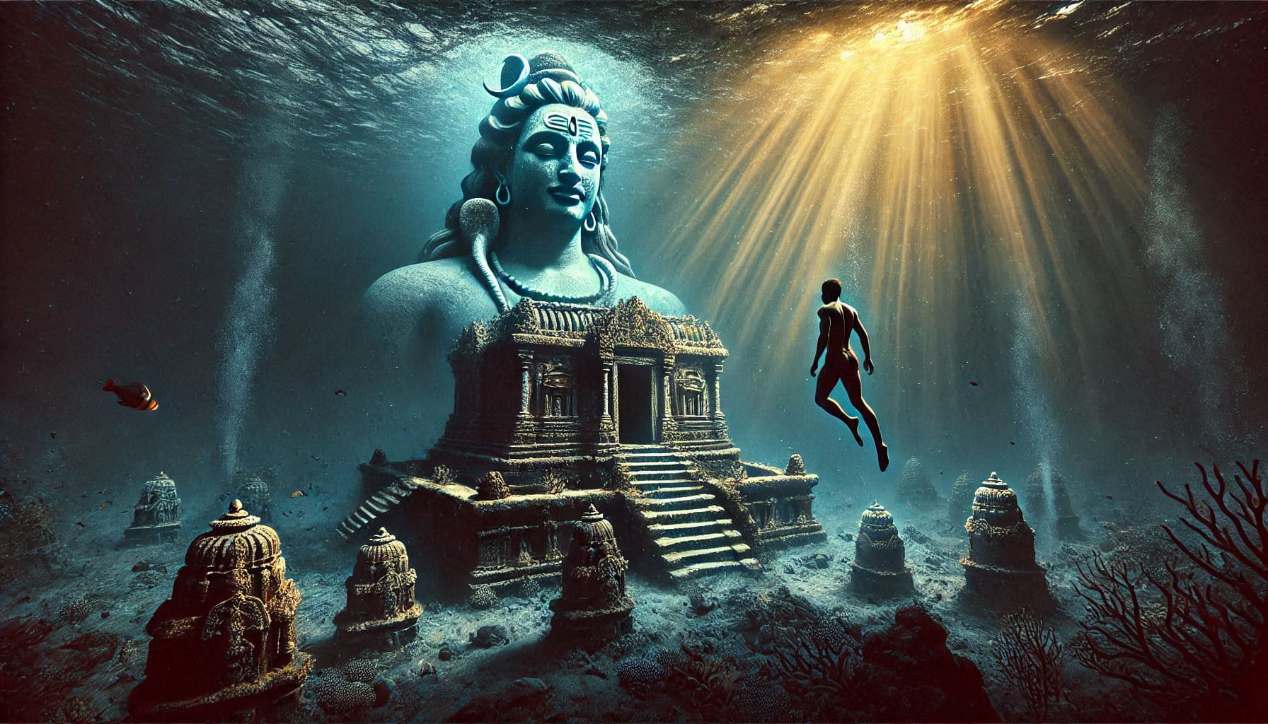 The Underwater Temple – A Hidden Shrine Beneath the Waves.