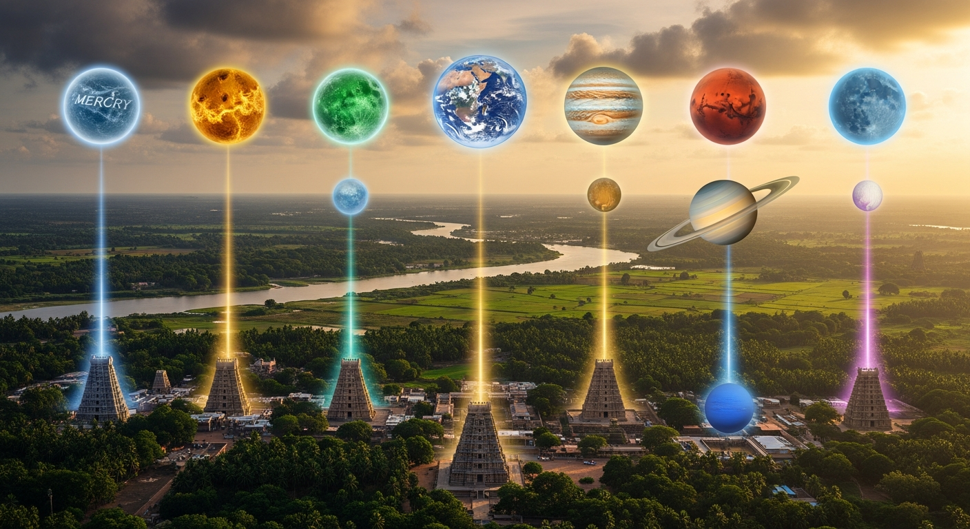 Divine Design of Navagraha Temples