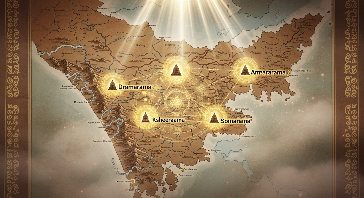 Why Pancharama Temples are Connected