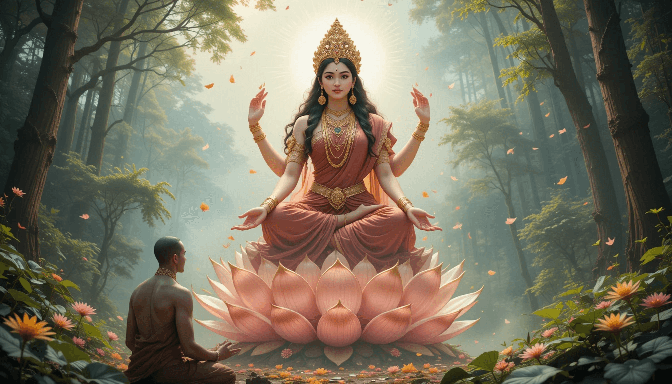 The Sage and the Goddess.