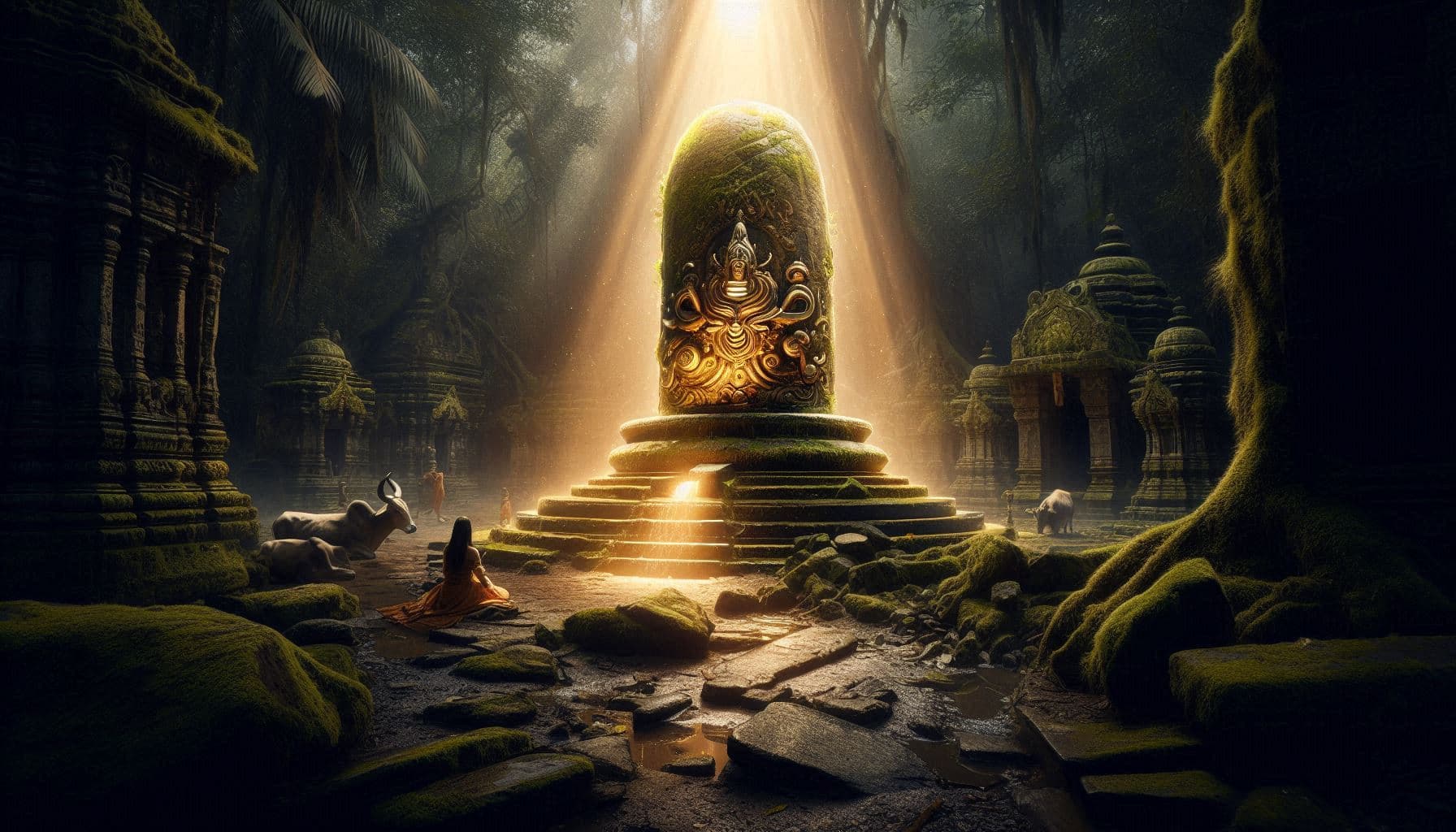 The Self-Manifed (Swayambhu) Jyotirlinga.