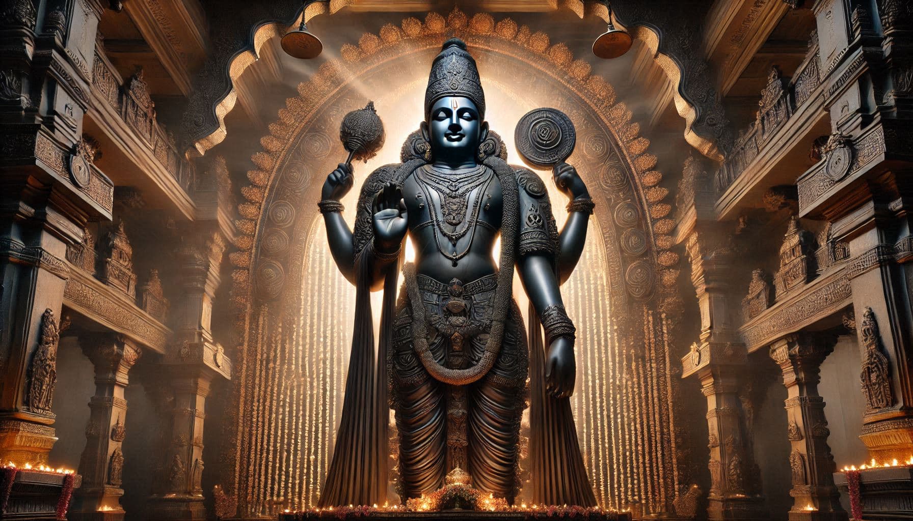 The Enigmatic 12-Foot Deity of Lord Venkateswara.