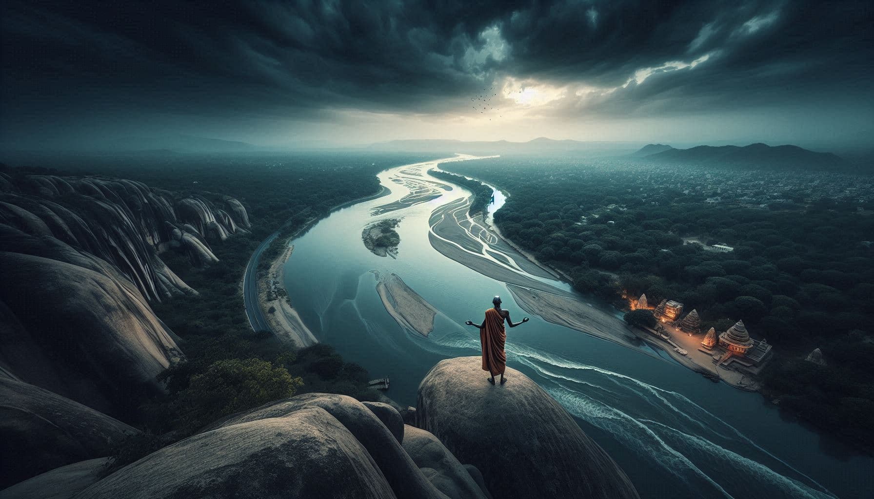 The Unending Flow of the Godavari River.