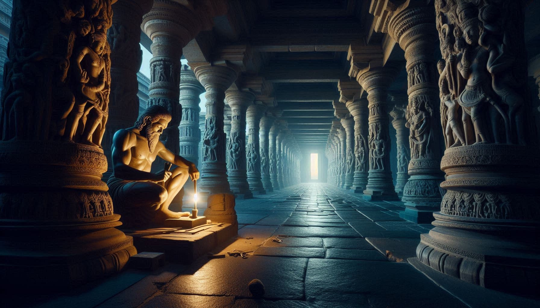 Thousand Pillar Temple, Warangal, A Symphony in Stone.