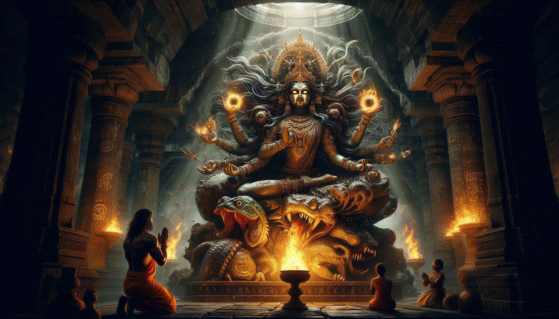 Jogulamba Temple, Alampur, The Fierce Mother Who Chooses You.