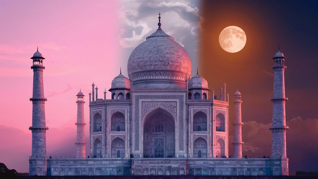 The Changing Colors of the Taj Mahal