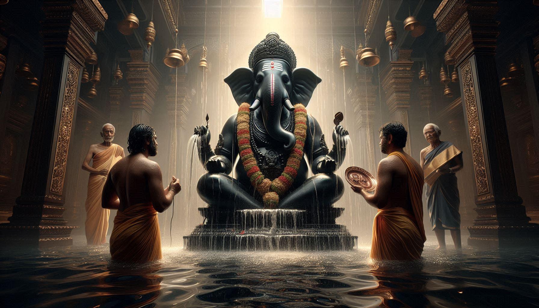 The Idol Hears Devotees' Prayers Directly.