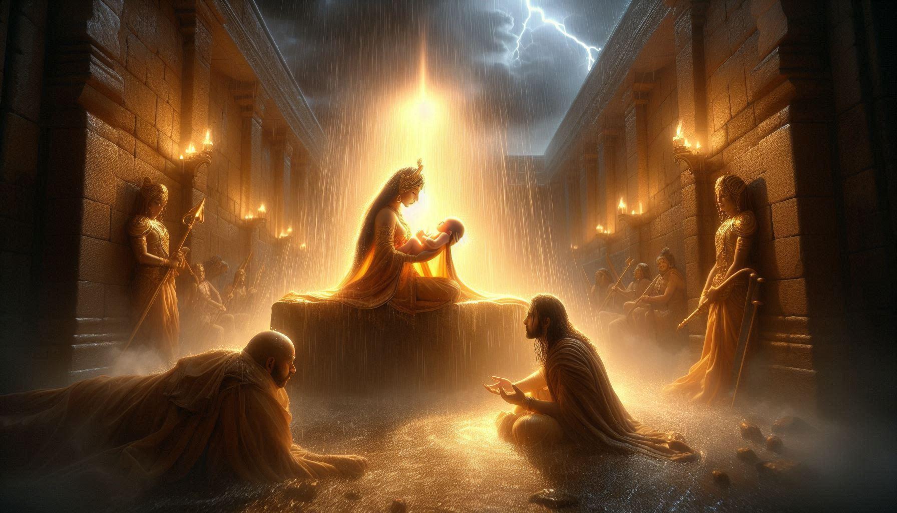 The Birth of Krishna and the Miracle in the Night.