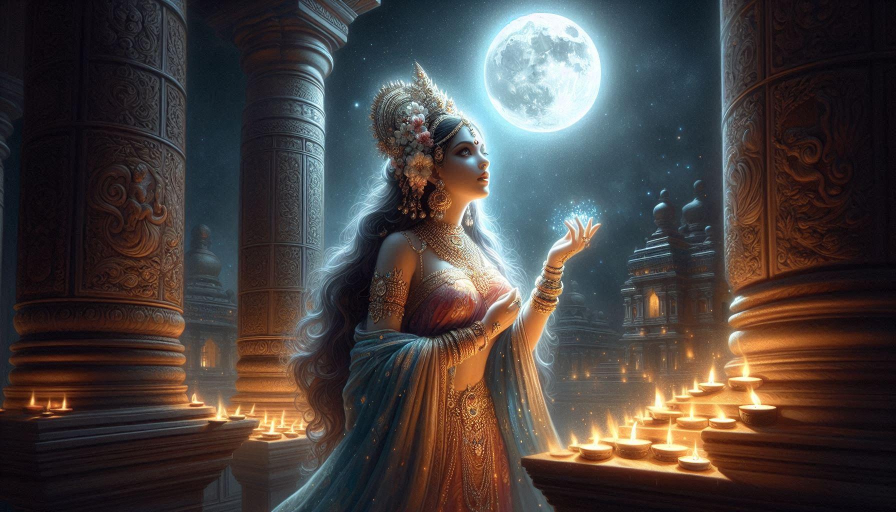 Tara Falls in Love with the Moon God.