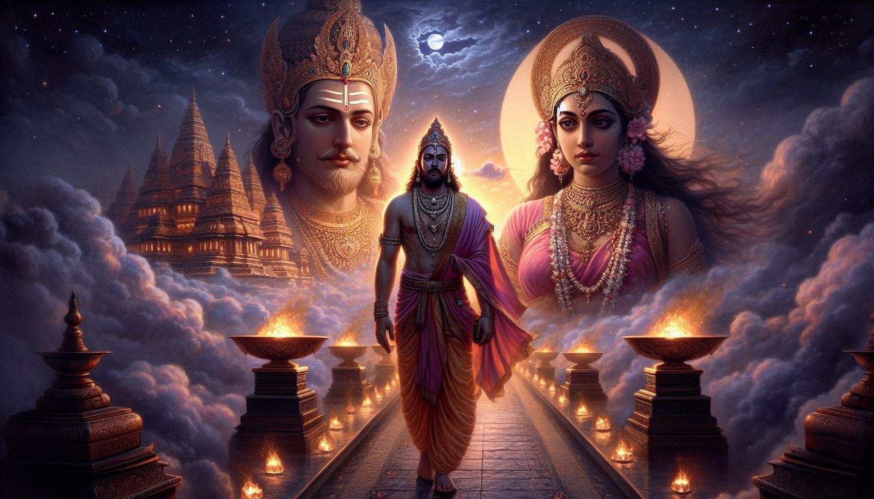 The child was born and named Budha, after the planet Mercury.