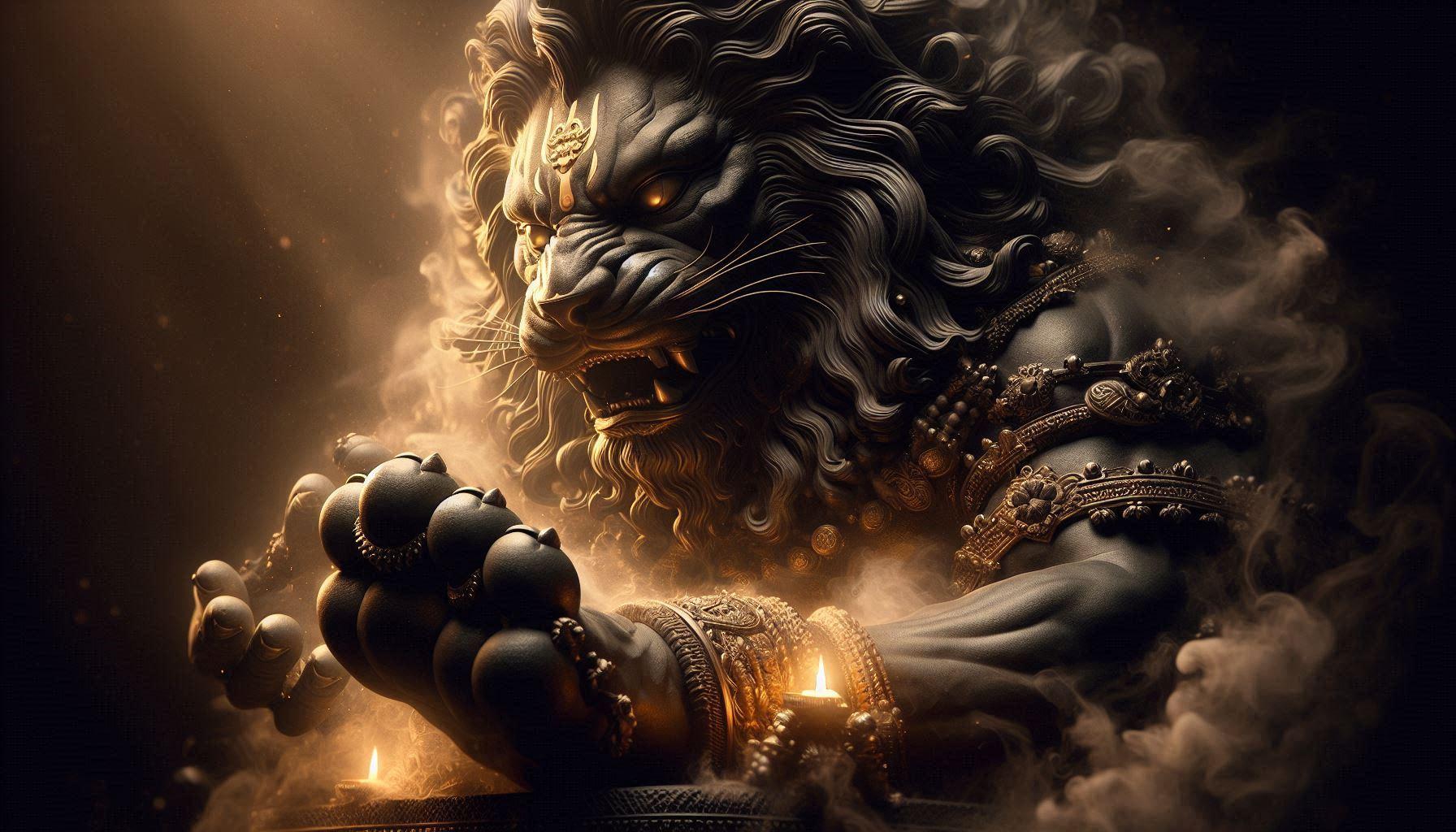 The Rare Form of Sthanu-Narasimha, Never Seen Before.