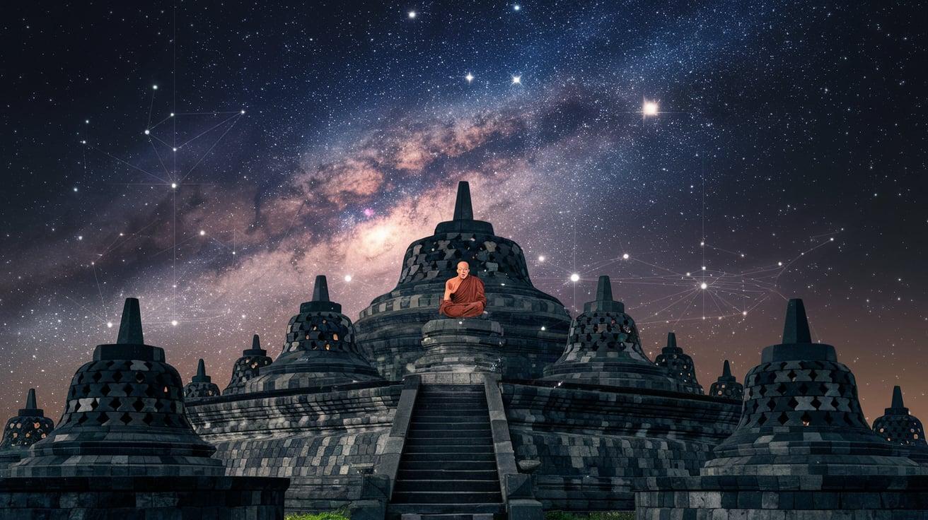 The Temple's Astrological Alignment.