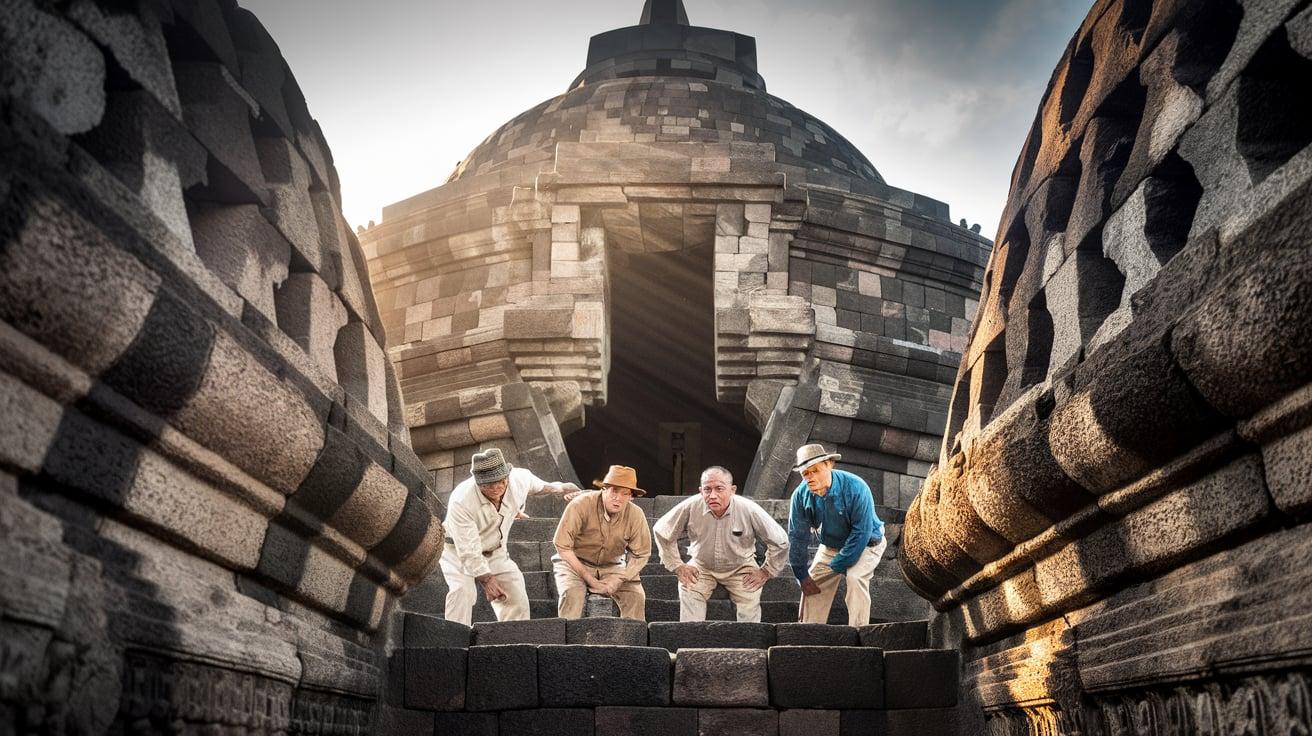The Stolen Relics from the Central Stupa.