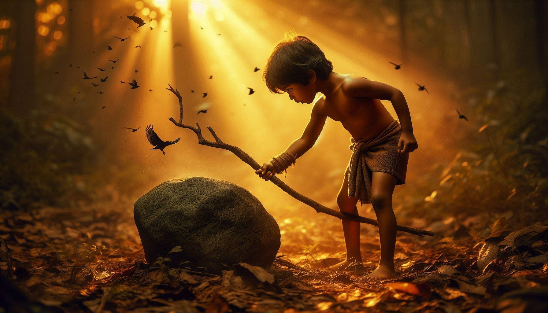 The Bleeding Black Stone, The Origin Legend.